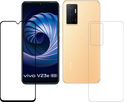 Ten To 11 Front and Back Tempered Glass for ViVO V23e 5G(Pack of 2)