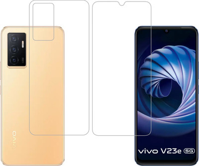 Ten To 11 Front and Back Tempered Glass for ViVO V23e 5G(Pack of 2)