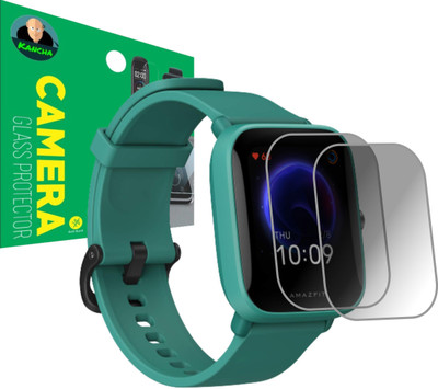 KANCHA Screen Guard for Amazfit BipU Smartwatch(Pack of 2)