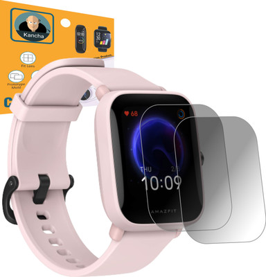 KANCHA Screen Guard for Amazfit BipU Smartwatch(Pack of 2)