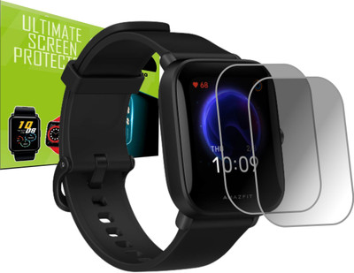 KANCHA Screen Guard for Amazfit BipU Smartwatch(Pack of 2)