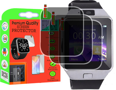 hirdesh Screen Guard for DZO9 SMART WATCH(Pack of 3)