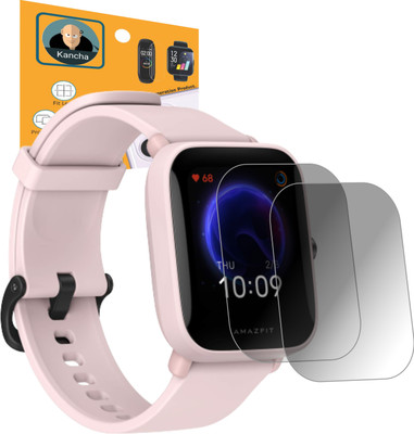 KANCHA Screen Guard for Amazfit BipU Smartwatch(Pack of 2)