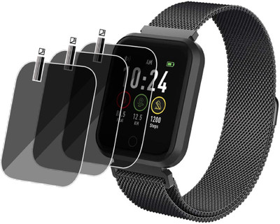 XAZE Screen Guard for Forever ForeVigo SW-300 SMARTWATCH(Pack of 3)