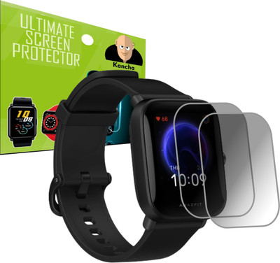 KANCHA Screen Guard for Amazfit BipU Smartwatch(Pack of 2)