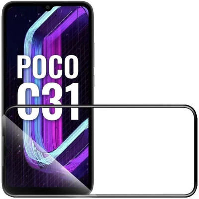 ARMAGUARD Tempered Glass Guard for POCO C31(Pack of 1)