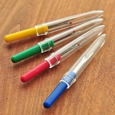 VARAPRADHA Seam Ripper (4)|Thread Cutter|Stitch opener|Stitch Unpicker|Thread remover Thread Pick(Pack of 4)