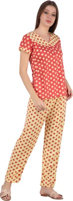 Natkhat Radha Polka Print Babydoll