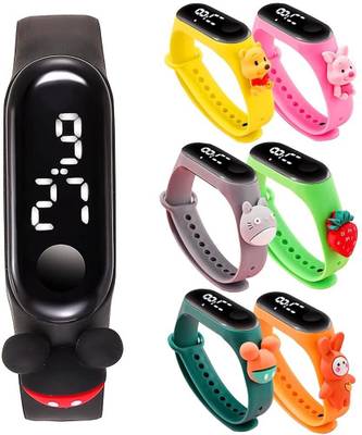 How to set a touch led sales watch with no buttons