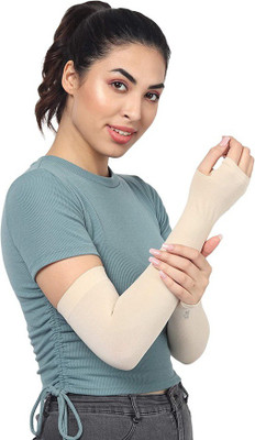 NJ FITTY arm sleeva men & women summer winter Diving Gloves(Beige)