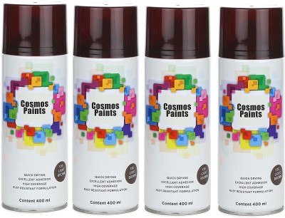 Cosmos Paints Light Brown Spray Paint 1600 ml(Pack of 4)