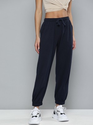 HARVARD Solid Women Dark Blue Track Pants