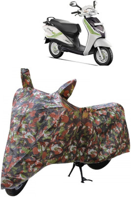 AutoKick Waterproof Two Wheeler Cover for Hero(Moto Corp Duet, Multicolor)