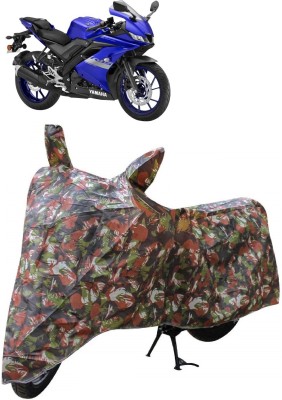 ANTOFY Two Wheeler Cover for Yamaha(YZF-R15 V3 BS6, Multicolor)