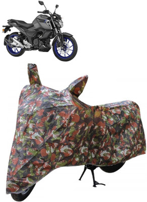 ANTOFY Two Wheeler Cover for Yamaha(FZ S FI New, Multicolor)