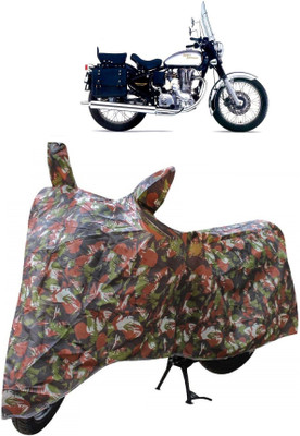 Autoprime Two Wheeler Cover for Royal Enfield(Machismo 350, Multicolor)