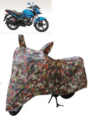 ANTOFY Two Wheeler Cover for Hero(Glamour Programmed FI BS6, Multicolor)