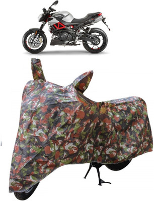 ANTOFY Two Wheeler Cover for Aprilia(Shiver 900, Multicolor)