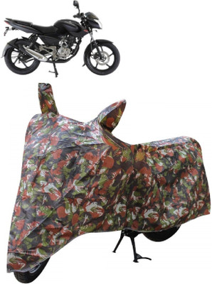 AutoKick Two Wheeler Cover for Bajaj(Pulsar 135 LS DTS-i, Multicolor)
