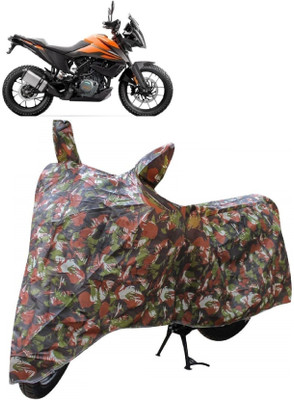 ANTOFY Two Wheeler Cover for KTM(390 Adventure BS6, Multicolor)