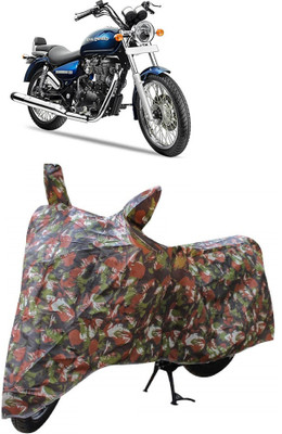 AutoKick Two Wheeler Cover for Royal Enfield(Thunderbird 350, Multicolor)