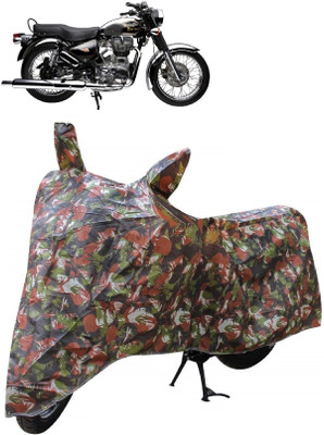 Autoprime Two Wheeler Cover for Royal Enfield(Electra Delux, Multicolor)