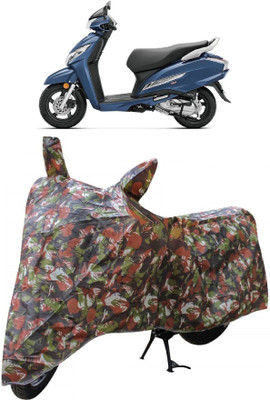 Autoprime Two Wheeler Cover for Honda(Activa 125, Multicolor)