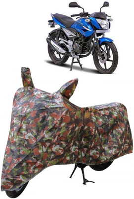 AutoKick Two Wheeler Cover for Bajaj(XCD 135, Multicolor)