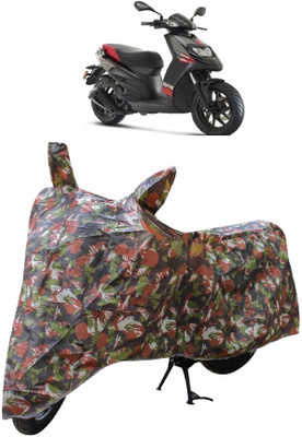 ANTOFY Two Wheeler Cover for Aprilia(SR 125, Multicolor)