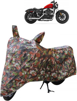 Autoprime Two Wheeler Cover for Harley Davidson(Forty Eight, Multicolor)