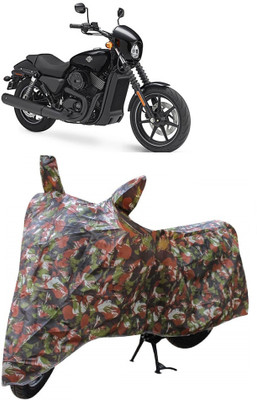 ANTOFY Two Wheeler Cover for Harley Davidson(Street 750, Multicolor)