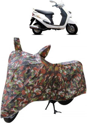 MMSSTAR Waterproof Two Wheeler Cover for Mahindra(Rodeo UZO, Multicolor)