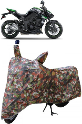 AutoKick Two Wheeler Cover for Kawasaki(Z1000 BS6, Multicolor)