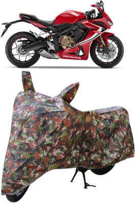 ANTOFY Two Wheeler Cover for Honda(CBR500R, Multicolor)