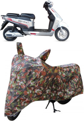 AutoKick Two Wheeler Cover for Hero(Electric NYX e5 BS6, Multicolor)