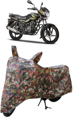 Autoprime Waterproof Two Wheeler Cover for Bajaj(Discover 100 DTS-i, Multicolor)
