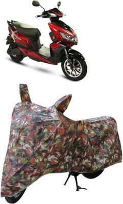 ANTOFY Two Wheeler Cover for Okinawa(i-Praise, Multicolor)