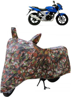 Autoprime Two Wheeler Cover for Bajaj(Pulsar 200 NS DTS-i, Multicolor)
