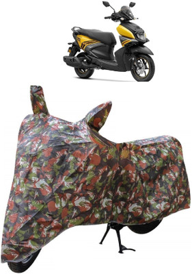 Autoprime Two Wheeler Cover for Yamaha(Ray-ZR 125FI BS6, Multicolor)