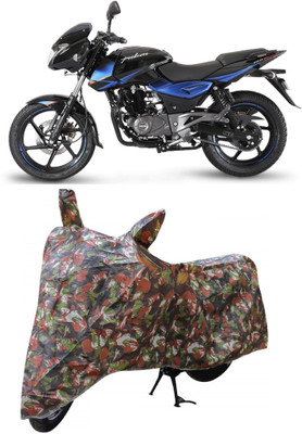 ANTOFY Two Wheeler Cover for Bajaj(Pulsar 150 DTS-i, Multicolor)
