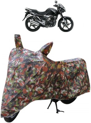 AutoKick Two Wheeler Cover for Suzuki(GS 150R, Multicolor)