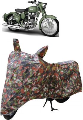 ANTOFY Two Wheeler Cover for Royal Enfield(Beat, Multicolor)