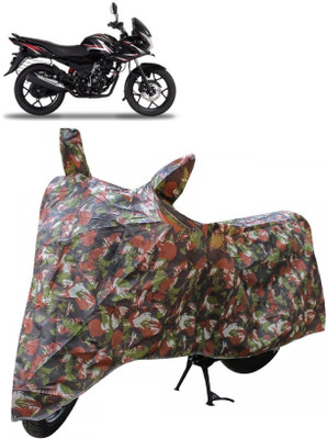 ANTOFY Two Wheeler Cover for Bajaj(Discover 150 f, Multicolor)