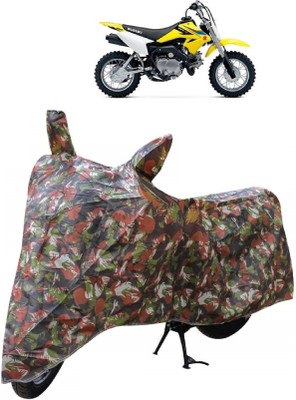 ANTOFY Two Wheeler Cover for Suzuki(DR-Z50, Multicolor)