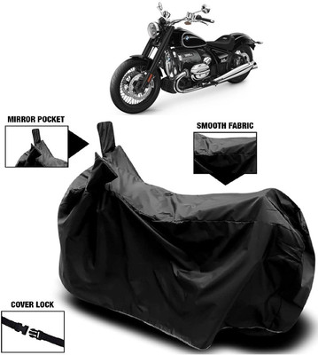 ANTOFY Two Wheeler Cover for Bajaj(Cruiser, Black)