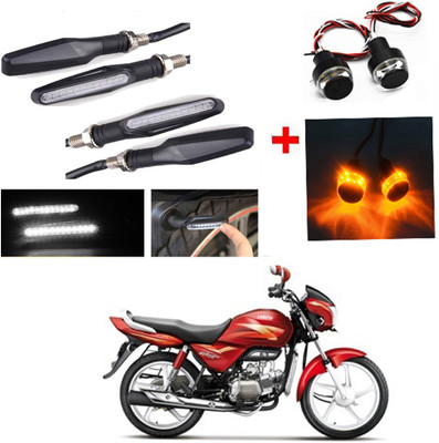RWT Side LED Indicator Light for Hero Splendor Pro(White, Yellow)