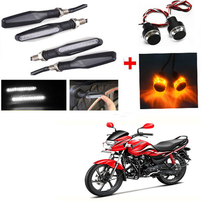 RWT Side LED Indicator Light for Hero Passion Pro(White, Yellow)