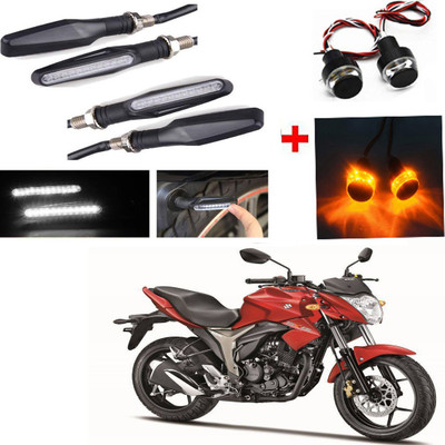 RWT Side LED Indicator Light for Suzuki Gixxer(White, Yellow)