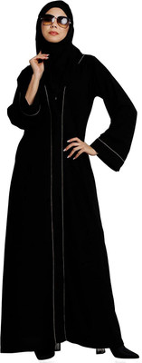 BT - Being Traditional Nida Matte Solid Abaya(Black)