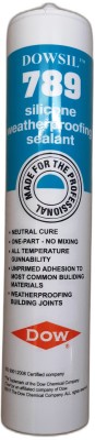 DOWSIL 789 Silicone Weatherproofing Sealant Cartridge, 300ml Aquarium Sealant(300 ml)